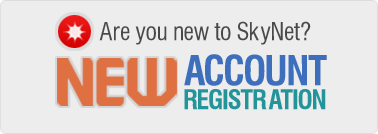 New Account Registration